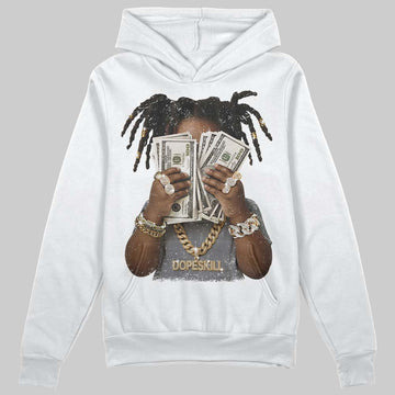 Jordan 9 Retro 'Flint Grey' 2026 DopeSkill Hoodie Sweatshirt Rich Youth Graphic Streetwear - White