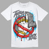 Jordan 9 Retro Gym Red DopeSkill T-Shirt Takin No L's Graphic Streetwear - White 