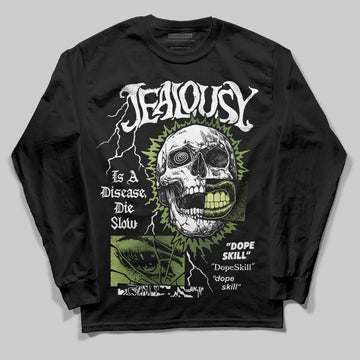 Foamposite Pro 'Pine Green' DopeSkill Long Sleeve T-Shirt Jealousy Graphic Streetwear - black
