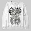 Jordan 3 Retro Pure Money DopeSkill Sweatshirt Angels Graphic Streetwear - White
