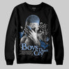 Jordan 4 WMNS 'Forget Me Not' DopeSkill Sweatshirt Boys Don't Cry Graphic Streetwear - Black