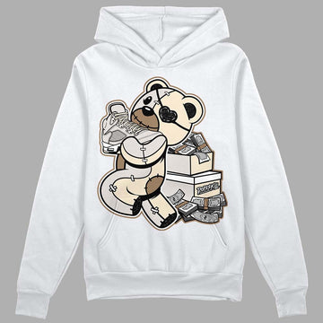 Jordan 5 SE “Sail” DopeSkill Hoodie Sweatshirt Bear Steals Sneaker Graphic Streetwear - White