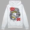 Jordan 14 Retro 'Stealth' DopeSkill Hoodie Sweatshirt Takin No L's Graphic Streetwear - White