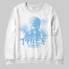 University Blue Sneakers DopeSkill Sweatshirt Thief In The Night Graphic Streetwear - White