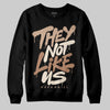 Jordan 4 Retro Cozy Girl DopeSkill Sweatshirt They Not Like Us Graphic Streetwear - black