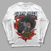 Jordan 6 Retro Toro Bravo DopeSkill Long Sleeve T-Shirt New Black Queen Graphic Streetwear - White