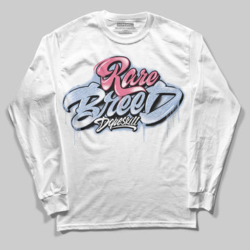 Jordan 3 GS “Cobalt Bliss” DopeSkill Long Sleeve T-Shirt Rare Breed Type Graphic Streetwear - White
