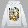 Jordan 4 Retro “Vivid Sulfur” DopeSkill Hoodie Sweatshirt Chillin Graphic Streetwear - White 