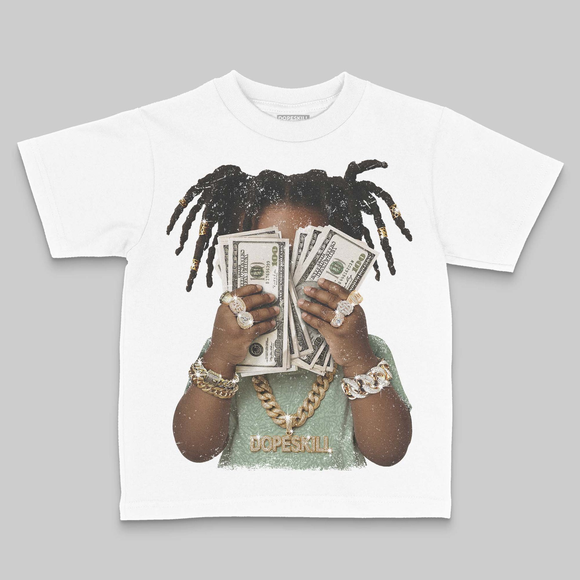 Jordan 3 OG “Spring is in the Air” DopeSkill Toddler Kids T-shirt Rich Youth Graphic Streetwear - White