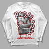 Jordan 2 Retro "Black Cement" DopeSkill Long Sleeve T-Shirt Paid In Full Graphic Streetwear - White