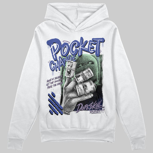 Jordan 1 Retro Low OG Zion Williamson Voodoo Alternate DopeSkill Hoodie Sweatshirt Pocket Change Graphic Streetwear - White