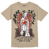 Jordan 1 High OG “Latte” DopeSkill Medium Brown T-shirt Angels Graphic Streetwear