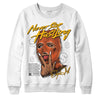 Jordan 3 Georgia Peach DopeSkill Sweatshirt Never Stop Hustling Graphic Streetwear - White