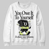 Jordan 11 “Inner Beast” DopeSkill Sweatshirt Owe It To Yourself Graphic Streetwear - White