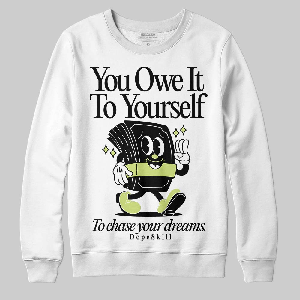 Jordan 11 “Inner Beast” DopeSkill Sweatshirt Owe It To Yourself Graphic Streetwear - White