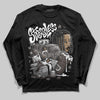 Jordan 4 Retro Cave Stone DopeSkill Long Sleeve T-Shirt Stressless Graphic Streetwear - Black