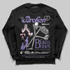 Jordan 11 "Mojave" DopeSkill Long Sleeve T-Shirt Broken Bones Graphic Streetwear - Black