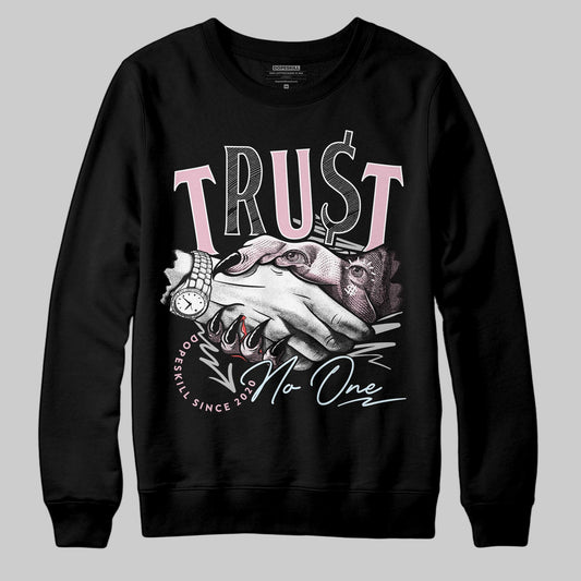 Jordan 5 OG “35th Anniversary” DopeSkill Sweatshirt Trust No One Graphic Streetwear - black