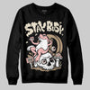 Nike Air Force 1 Low Canvas “Linen” DopeSkill Sweatshirt Stay Busy Graphic Streetwear - Black