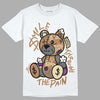 Jordan 6 WMNS Gore-Tex Brown Kelp DopeSkill T-Shirt Smile Through The Pain Graphic Streetwear - White