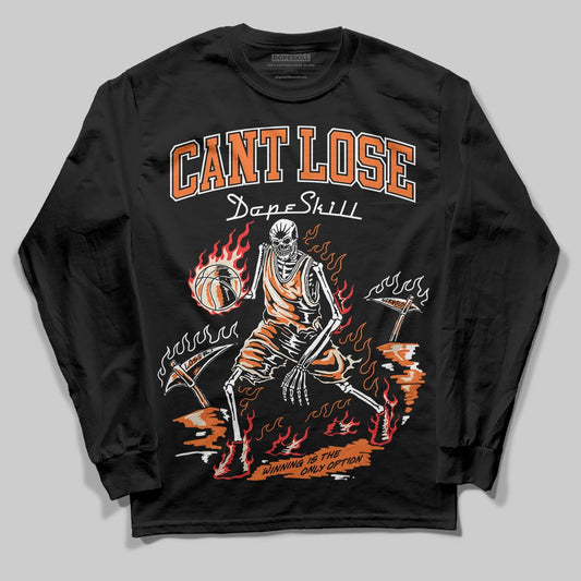 Jordan 3 “Starfish” DopeSkill Long Sleeve T-Shirt Cant Lose Graphic Streetwear - Black