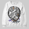 Jordan 5 OG “Grape” DopeSkill Sweatshirt Money Longer Graphic Streetwear - White