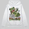 Foamposite Pro 'Pine Green' DopeSkill Hoodie Sweatshirt Born To Be Rich Graphic Streetwear - White