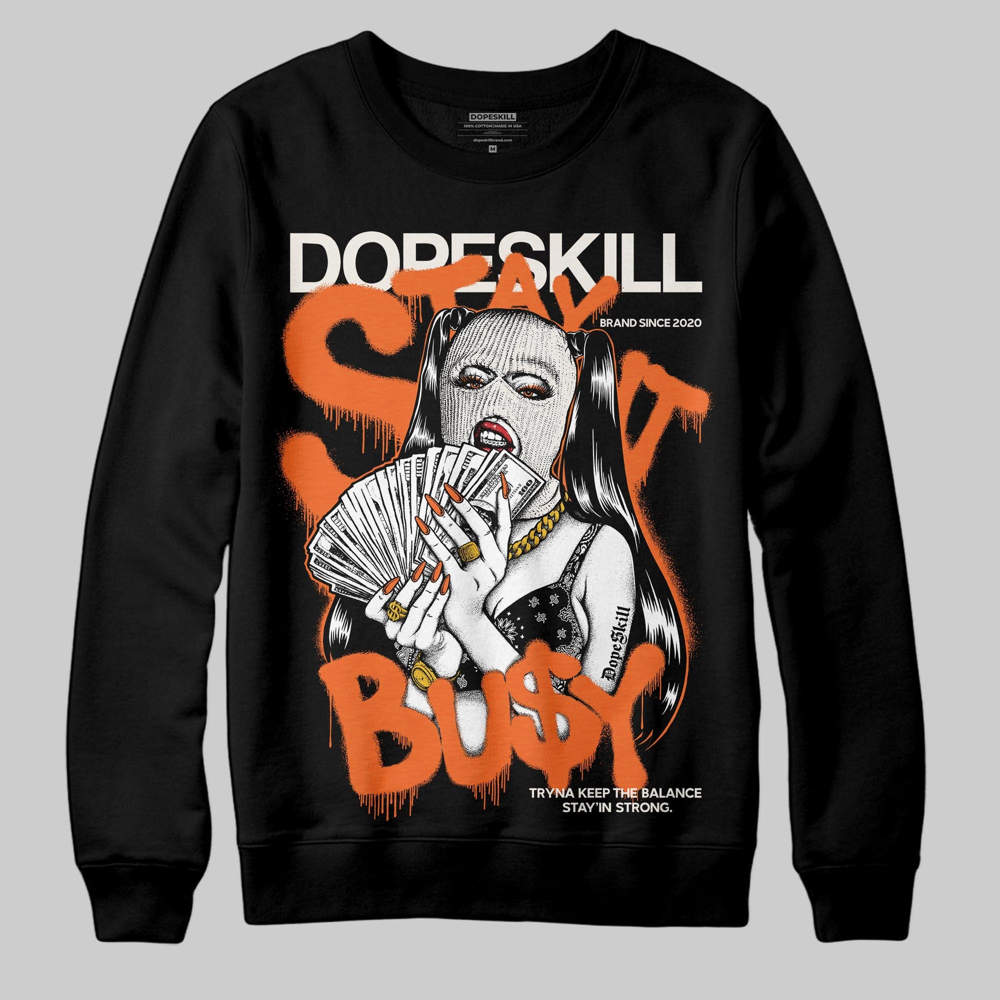 Jordan 1 Retro High OG Shattered Backboard (2025) DopeSkill Sweatshirt Stay It Busy Graphic Streetwear - Black
