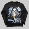 Jordan 4 WMNS 'Forget Me Not' DopeSkill Long Sleeve T-Shirt NPC Graphic Streetwear - Black