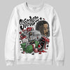 Nigel Sylvester x Jordan 1 Low OG “Nitro” DopeSkill Sweatshirt Stressless Graphic Streetwear - White