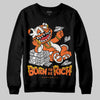 Jordan 1 Retro High OG Shattered Backboard (2025) DopeSkill Sweatshirt Born To Be Rich Graphic Streetwear - black