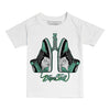 Jordan 1 High OG Green Glow DopeSkill Toddler Kids T-shirt Breathe Graphic Streetwear - White