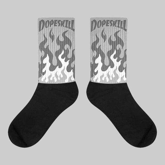 NB 2002R Steel Orca DopeSkill Sublimated Socks FIRE Graphic