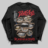 Jordan 3 “Seoul 2.0” DopeSkill Long Sleeve T-Shirt The Mouth With No Droughts Graphic Streetwear - Black