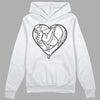 Dunk Low ‘Pure Platinum’ DopeSkill Hoodie Sweatshirt Heart Jordan 1 Graphic Streetwear - White 