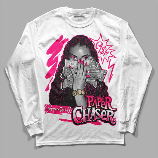 Jordan 1 Low GS “Fierce Pink” Dopeskill Long Sleeve T-Shirt NPC Graphic Streetwear - White