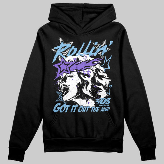 University Blue Sneakers DopeSkill Hoodie Got It Out The Mud Graphic Streetwear - Black