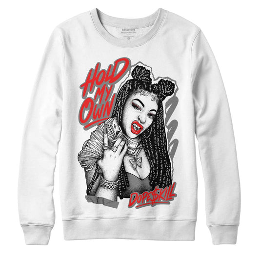 Grey Sneakers DopeSkill Sweatshirt New H.M.O Graphic Streetwear - White