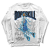 Jordan 11 Low “Space Jam” DopeSkill Long Sleeve T-Shirt Thunder Dunk Graphic Streetwear - White