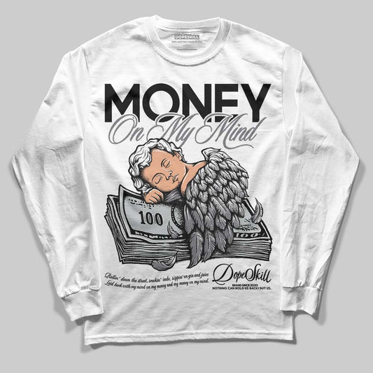 Jordan 4 “Fear” DopeSkill Long Sleeve T-Shirt MOMM Graphic Streetwear - White