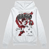 Jordan 1 Low OG "Chicago" DopeSkill Hoodie Sweatshirt Nevermind Graphic Streetwear - White