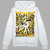 Jordan 4 Retro “Vivid Sulfur” DopeSkill Hoodie Sweatshirt Resist Graphic Streetwear - White 