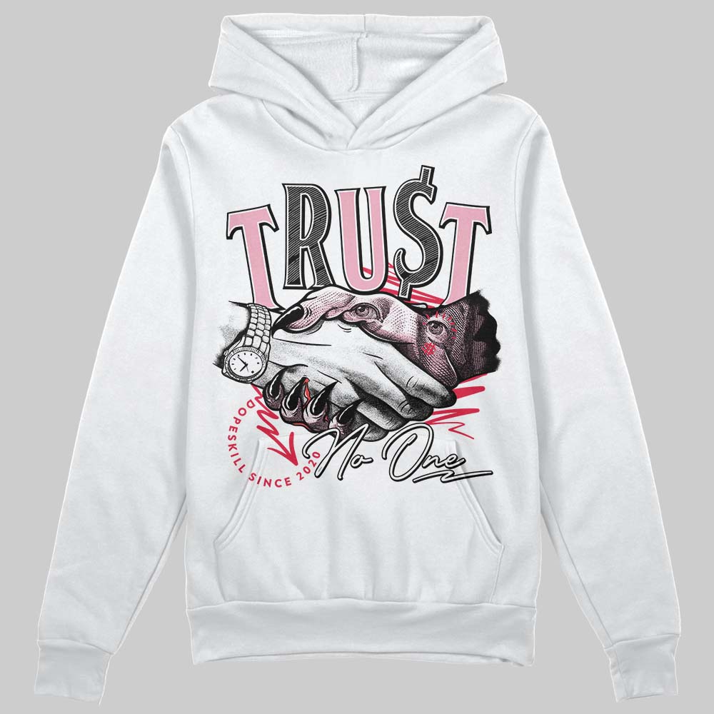 Dunk Low Valentine's Day (2026) DopeSkill Hoodie Sweatshirt Trust No One Graphic Streetwear - White