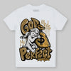 Jordan 6 “Pearl” DopeSkill Toddler Kids T-shirt God Made Me Perfect Graphic Streetwear - White 