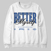 Jordan 1 Low Travis Scott x Fragment DopeSkill Sweatshirt Better Myself Graphic Streetwear - White 