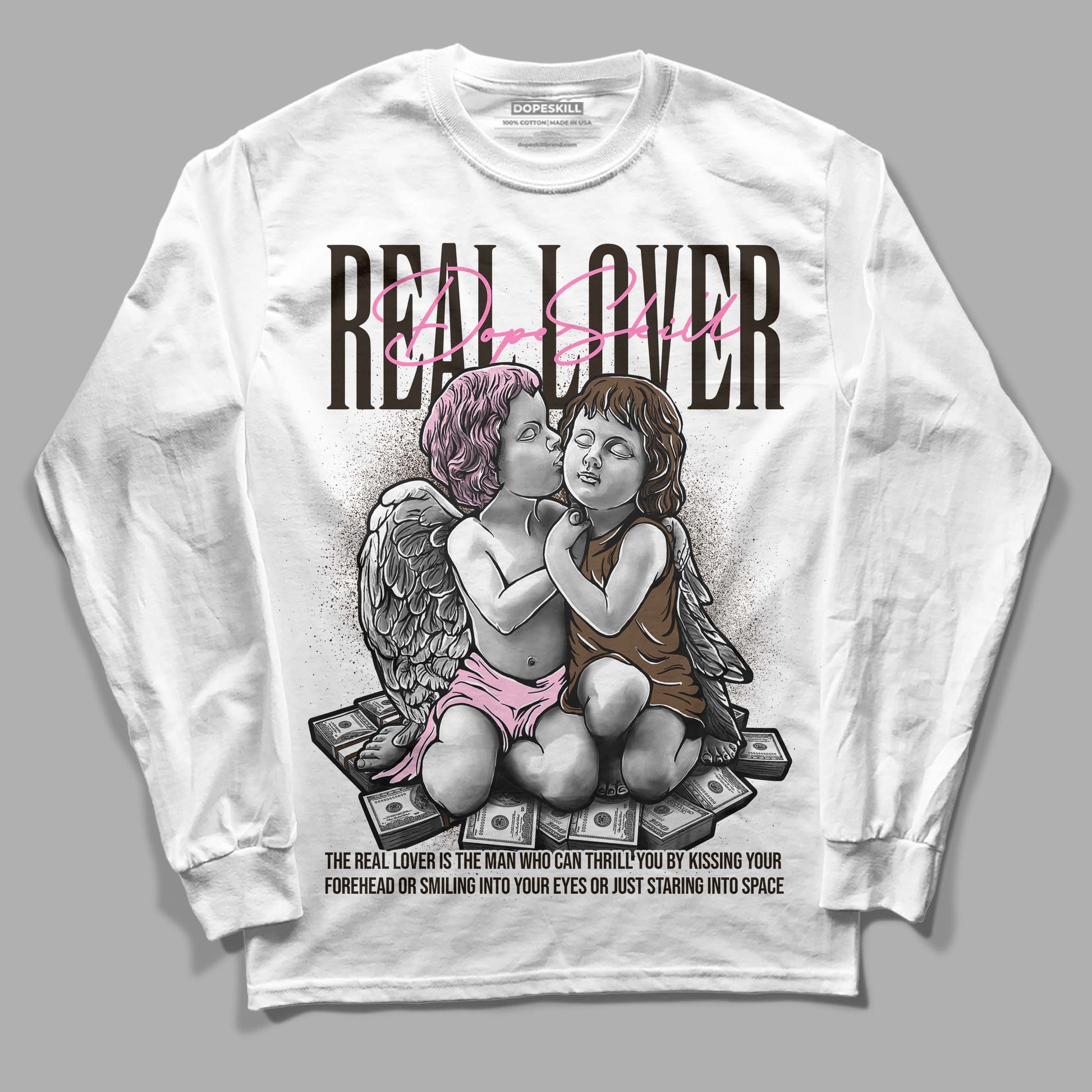 Jordan 11 Retro Neapolitan DopeSkill Long Sleeve T-Shirt Real Lover Graphic Streetwear