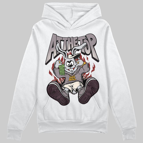 A Ma Maniére x Air Jordan 6 Retro “Smoky Mauve”⁠ DopeSkill Hoodie Sweatshirt At The Top Graphic Streetwear - White