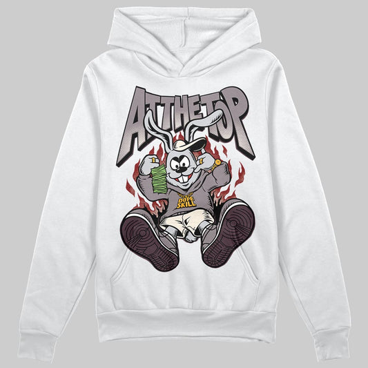 A Ma Maniére x Air Jordan 6 Retro “Smoky Mauve”⁠ DopeSkill Hoodie Sweatshirt At The Top Graphic Streetwear - White