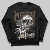 A Ma Maniére x Air Jordan 4 “Dark Mocha” DopeSkill Long Sleeve T-Shirt Mystery Ghostly Grasp Graphic Streetwear - Black