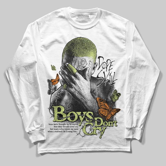 Jordan 11 “Inner Beast” DopeSkill Long Sleeve T-Shirt Boys Don't Cry Graphic Streetwear - White